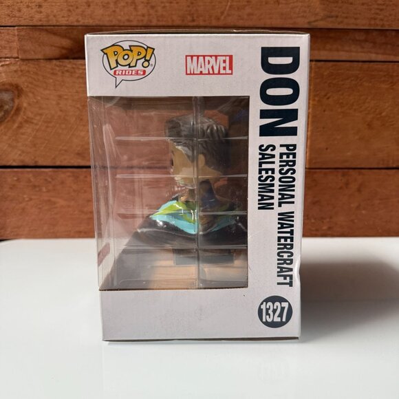 Funko Pop Marvel Don Jet Ski Target Exclusive #1327 Pop Rides Loki Season 2 NEW - Picture 5 of 9